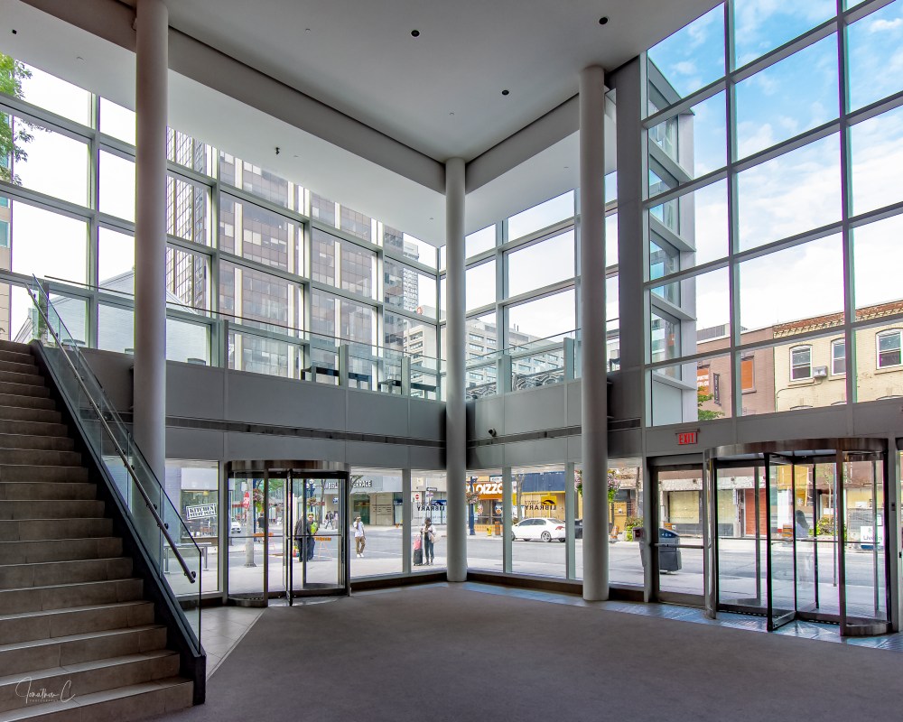 Library Cube Entrance Inside