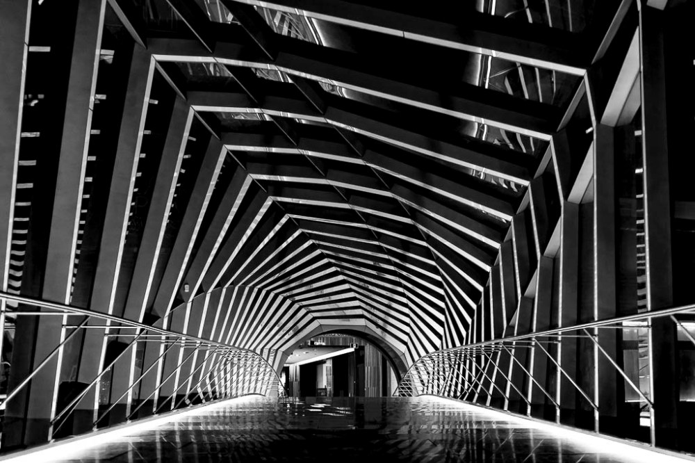 CF Eaton Centre Pedestrian Bridge Dark