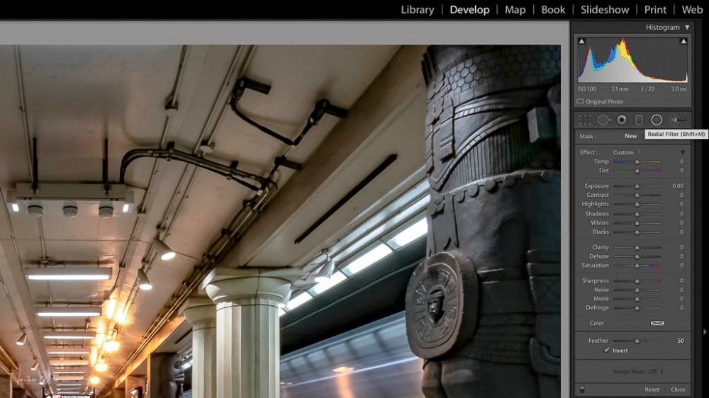 Radial Filter Location