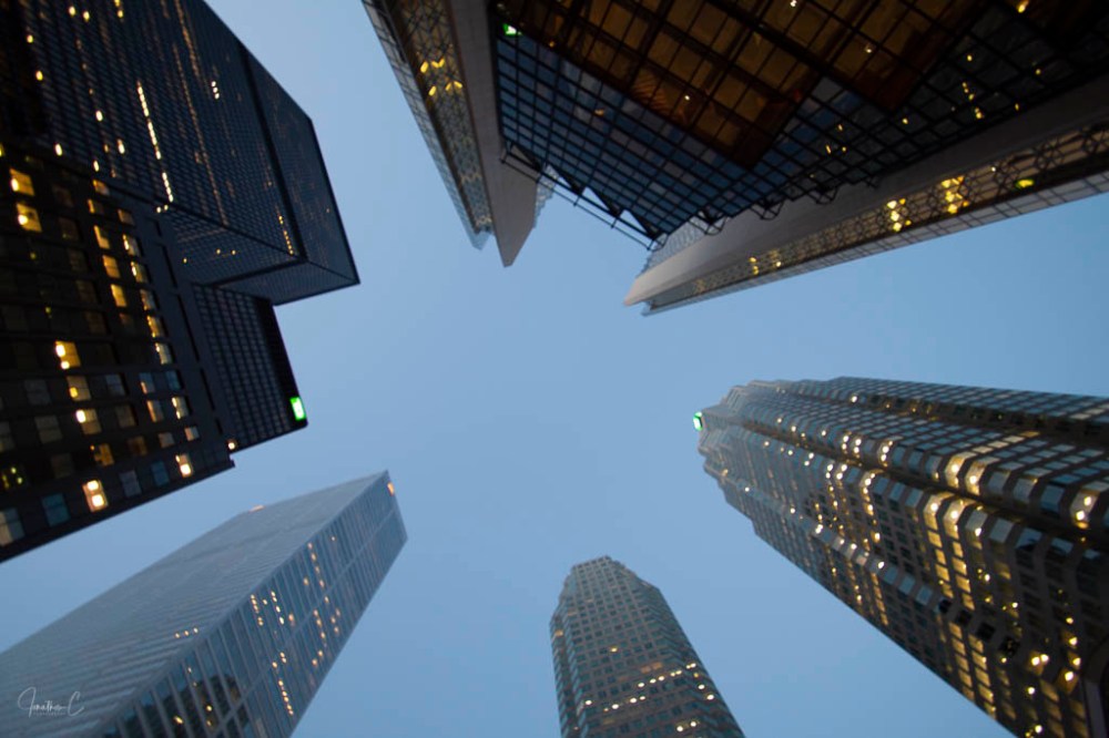 Financial District Out of Camera Blurry