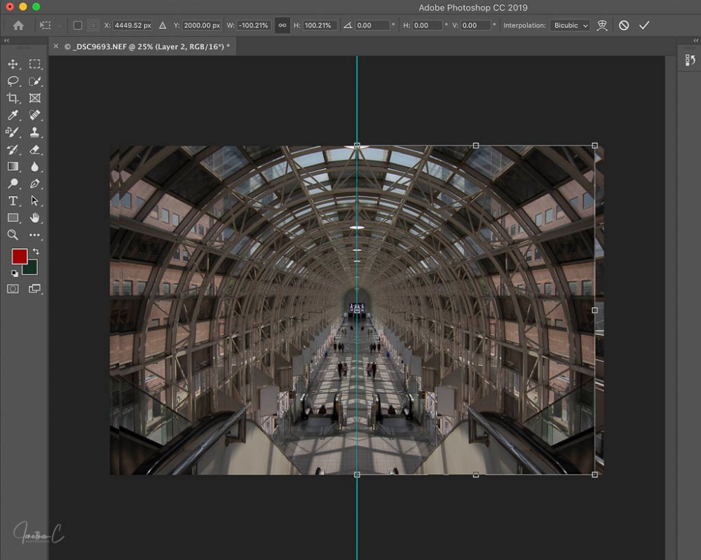 Step 8 - Drag and Commit