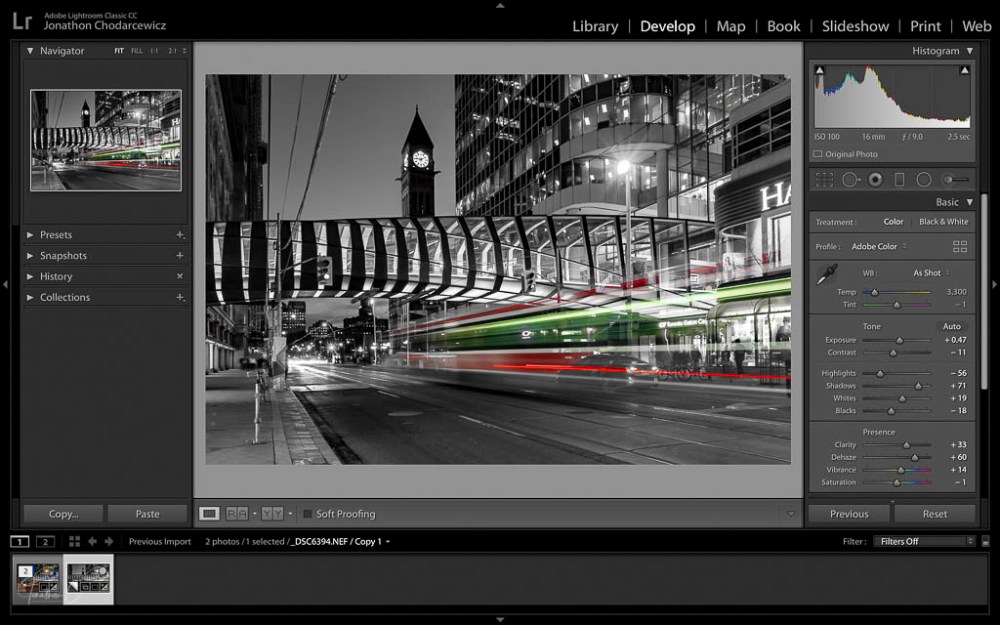 step 4 final adjustments in basic panel